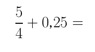 convertir fracciones en números decimales