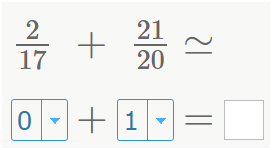 Estimación de fracciones