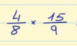 Multiplicación de fracciones