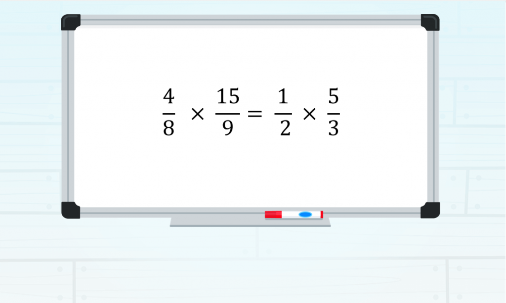 multiplicación de fracciones