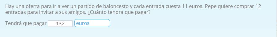 Problemas de multiplicación por dos cifras