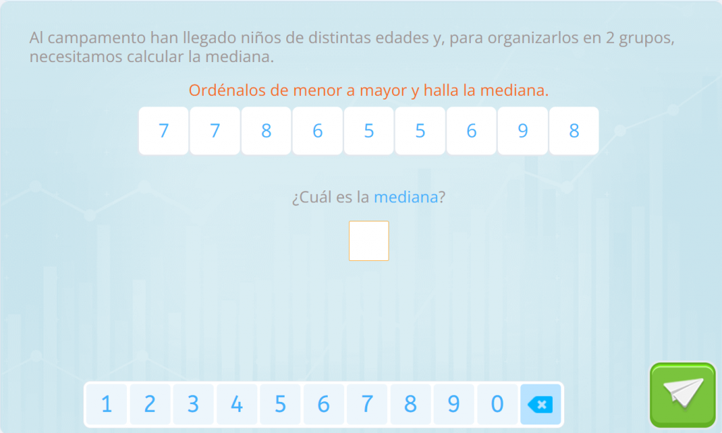 Ejercicio mediana post media y mediana