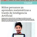 Diario Correo de Perú: aprender matemáticas gracias a la IA