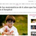 ABC: el crack de las matemáticas de 6 años, 5 hospitalizado