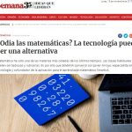 Revista Semana de Colombia: tecnología para no odiar las matemáticas
