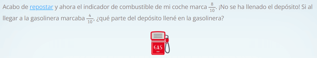 Problemas de fracciones en Smartick matemáticas