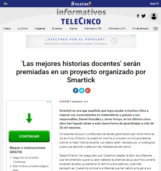 mejor historia docente