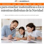 Enseñar matemáticas a los niños mientras disfrutan de la Navidad