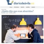 Diario de Ávila: ¿Quién dijo que las matemáticas fueran aburridas?
