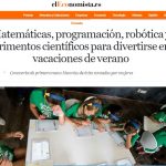 Matemáticas, programación, robótica y experimentos científicos para divertirse en verano