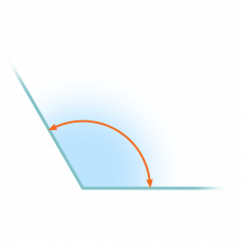 Ángulo obtuso de 120º