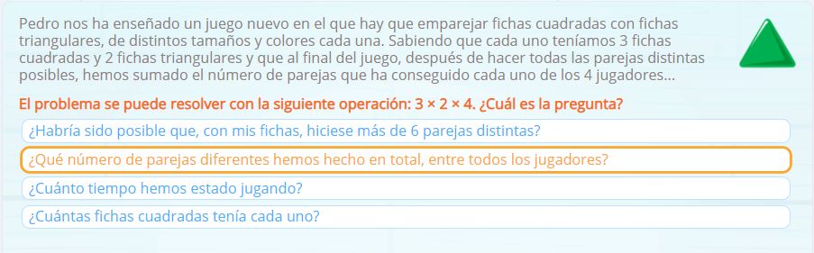 Problemas de multiplicación producto cartesiano 