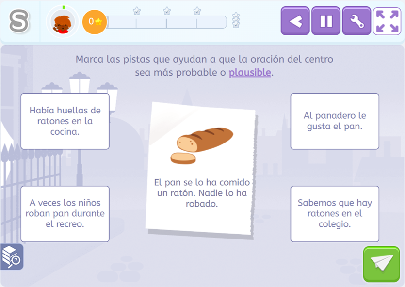 Un ejercicio de Smartick para trabajar la plausibilidad a partir de la coherencia entre cosas que sabemos.