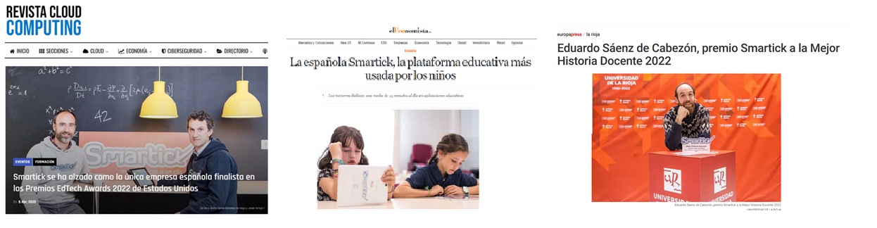 Smartick protagonista de los medios