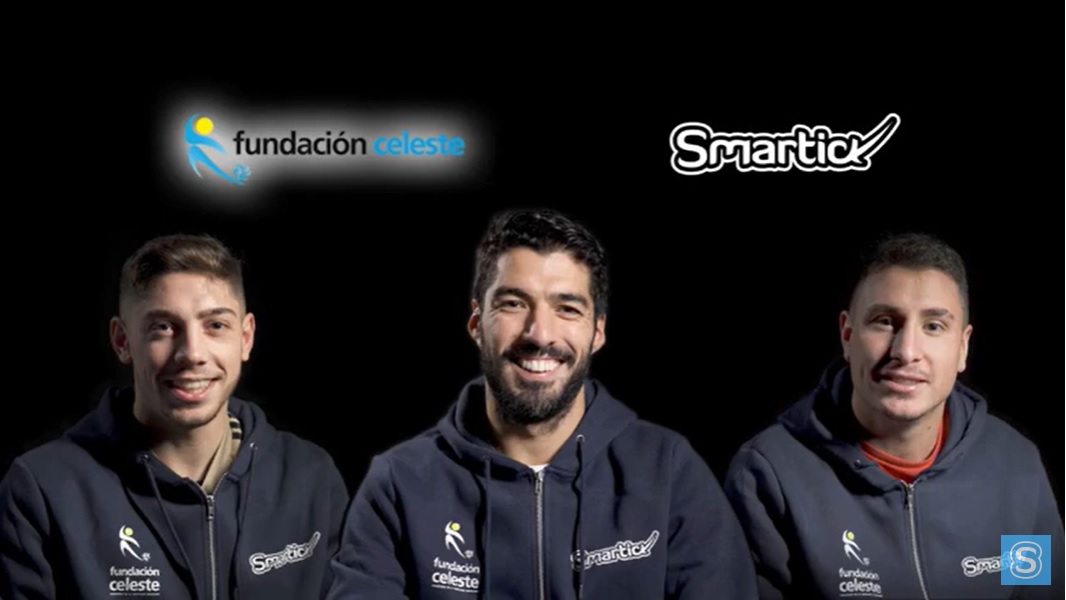 Futbolistas uruguayos Fundación Celeste 