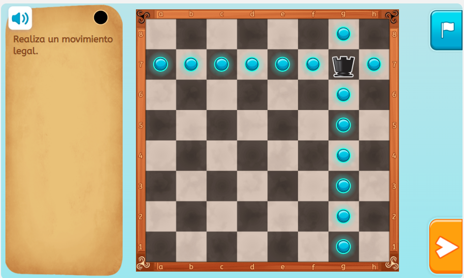 Prueba de nivel en Smartick Chess. Aprender a jugar al ajedrez.