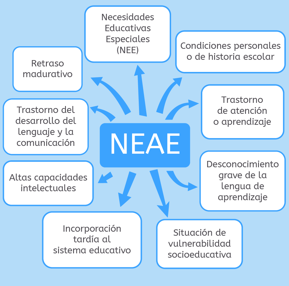 Necesidades específicas de apoyo educativo