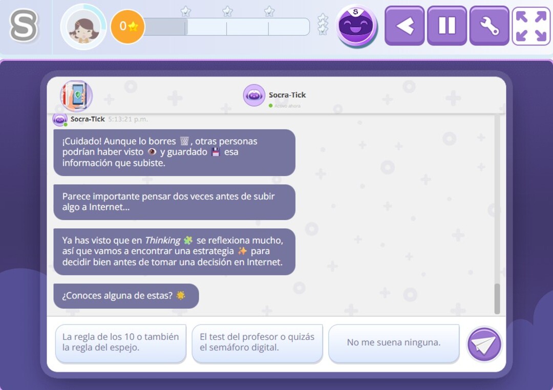 Conversación con Socratick sobre habilidades digitales