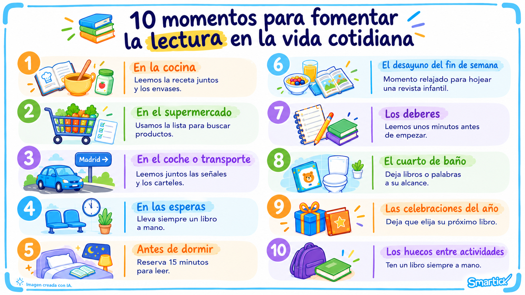 Importancia de la lectura en la vida cotidiana
