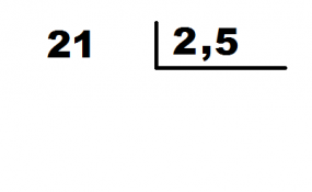 división de decimales