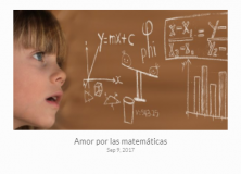 amar las matemáticas