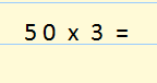 multiplicaciones de números seguidos de cero