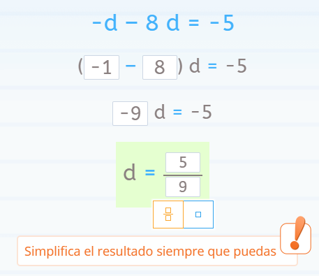 ecuaciones reducibles