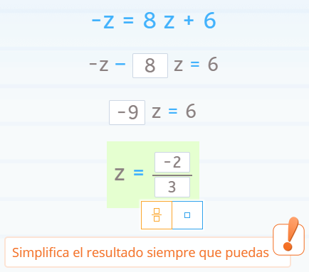 ecuación reducible