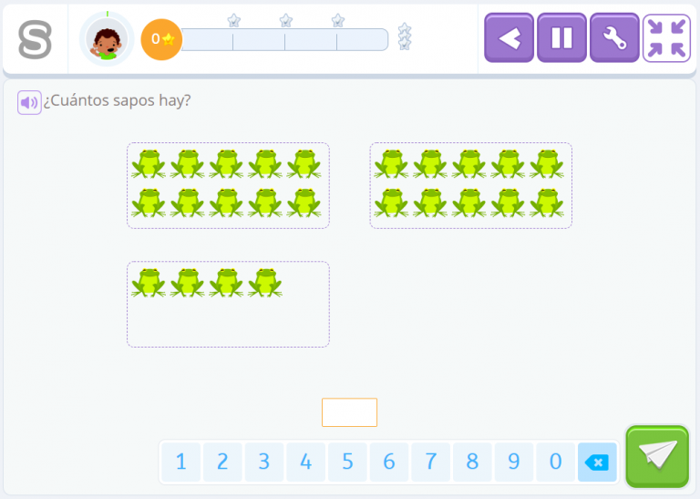 matemáticas para niños de 4 años