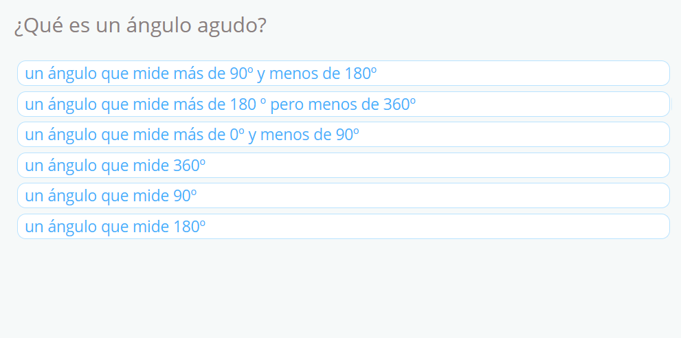 tipos de ángulos