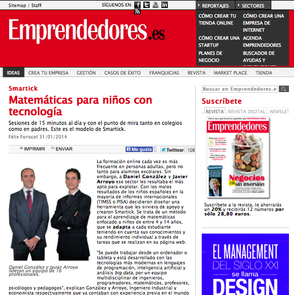 Smartick Emprendedores