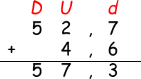 Suma de números decimales 2