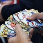 Las mates, los cromos de fútbol y el mercadillo