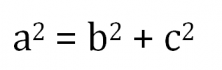 ecuaciones más importantes - pitágoras