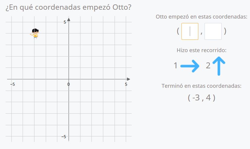 Ejercicios de coordenadas todos los cuadrantes