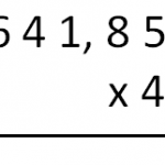 Multiplicaciones con decimales. Distintos casos y ejercicios para practicar