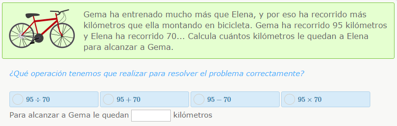 Problemas de matemáticas de tercero de primaria de Smartick matemáticas para trabajar la resta. 