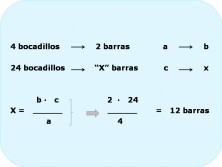 regla de tres