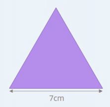 Perímetro triángulo equilátero