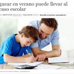 «Vaguear en verano lleva al fracaso escolar»