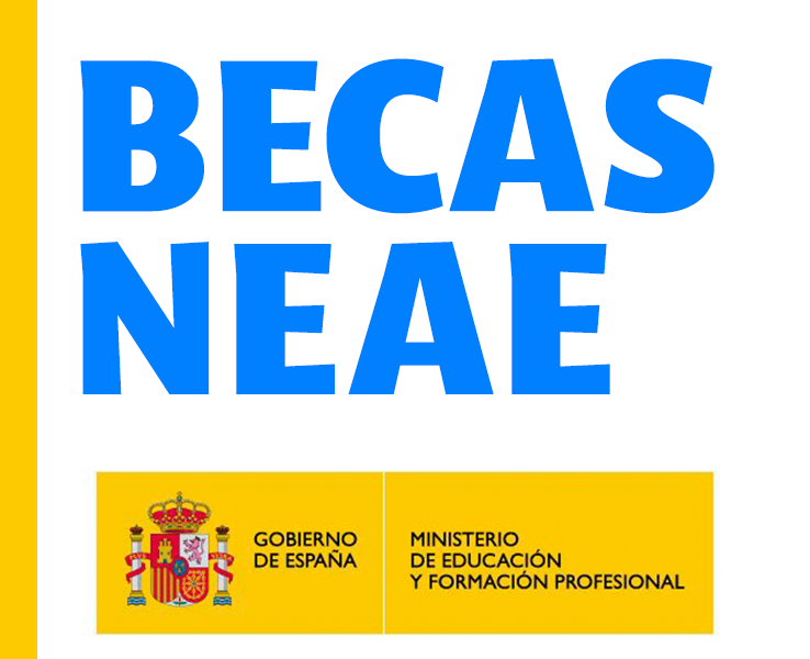 Becas NEAE · Gobierno de España · Ministerio de Educación y Formación Profesional